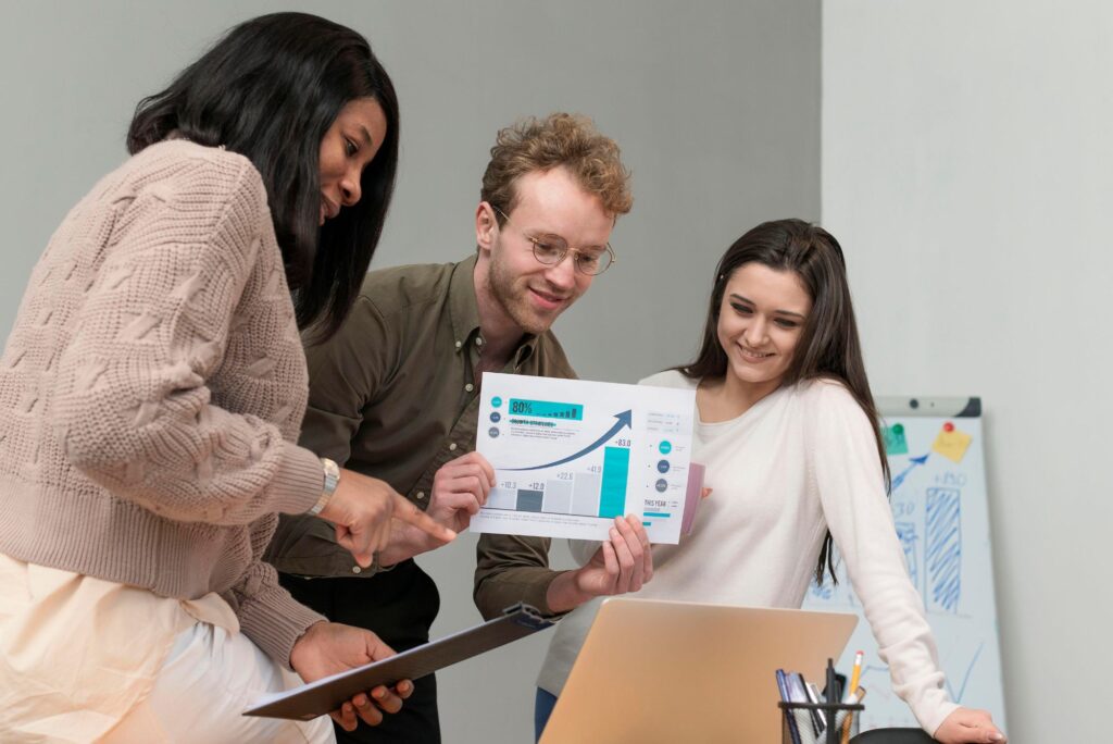 Digital marketing agency analytics dashboard showing SEO, ads, social media, and campaign performance metrics