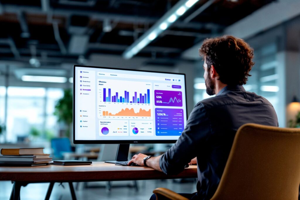 Digital marketing services in Kerala showing campaign performance analytics dashboard by Branlabz