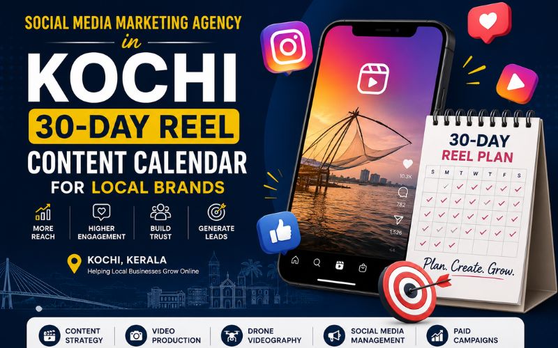 Social Media Marketing Agency in Kochi: 30-Day Reel Content Calendar for Local Brands